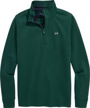 vineyard vines Kids' Saltwater Quarter Zip Pullover
