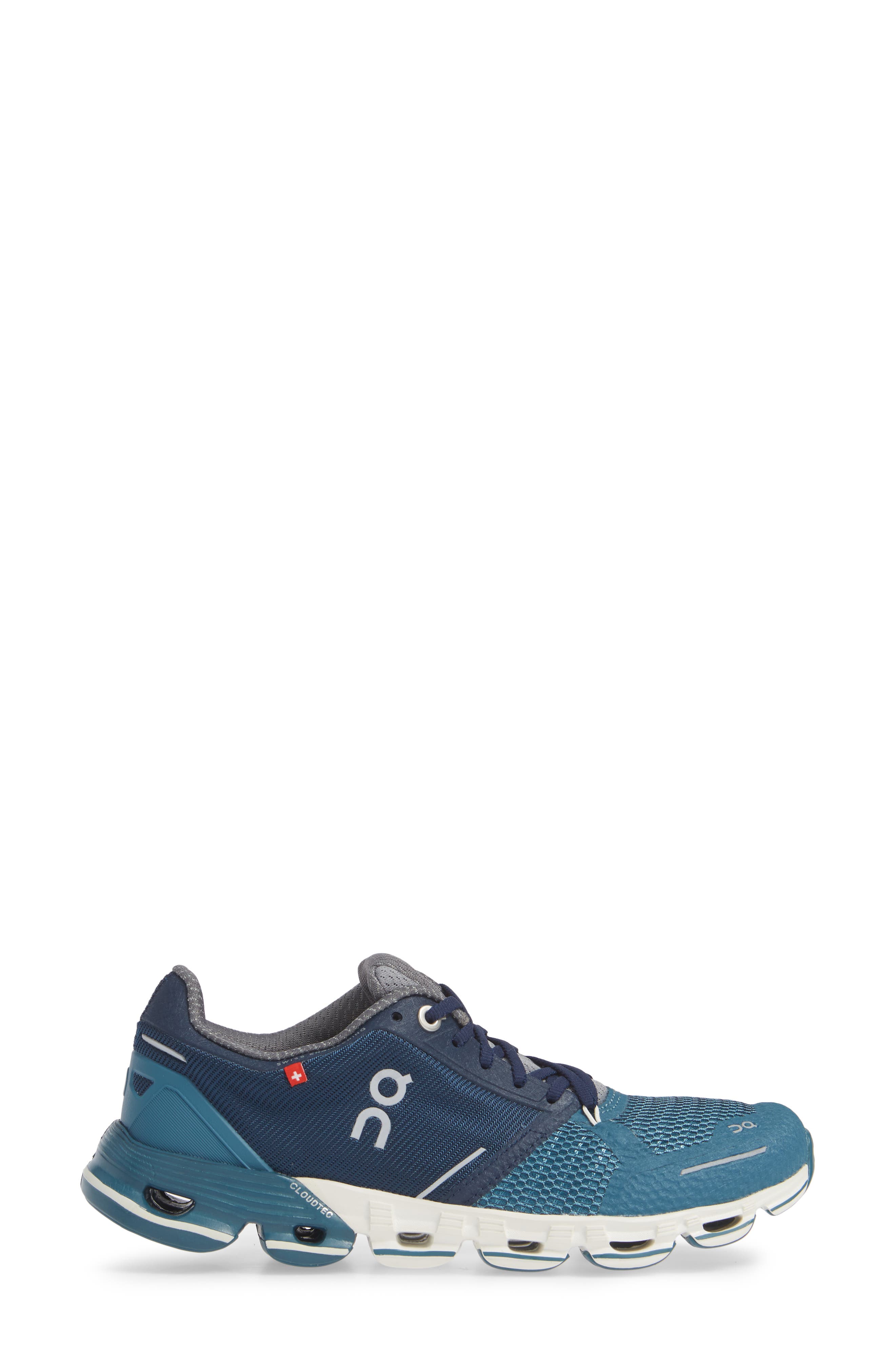 Cloudflyer Running Shoe - Women, Alternate, color, STORM/WHITE