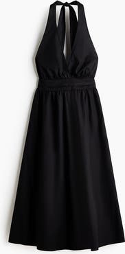 H&M Cotton Halterneck Dress