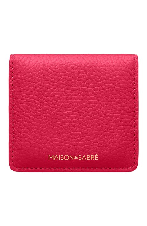 Leather Compact Mirror