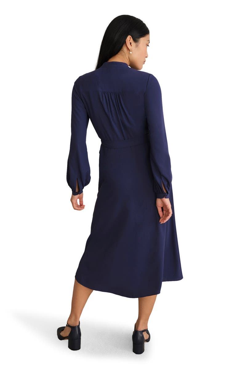 HOBBS LONDON Lettie Dress, Alternate, color, Midnight Navy