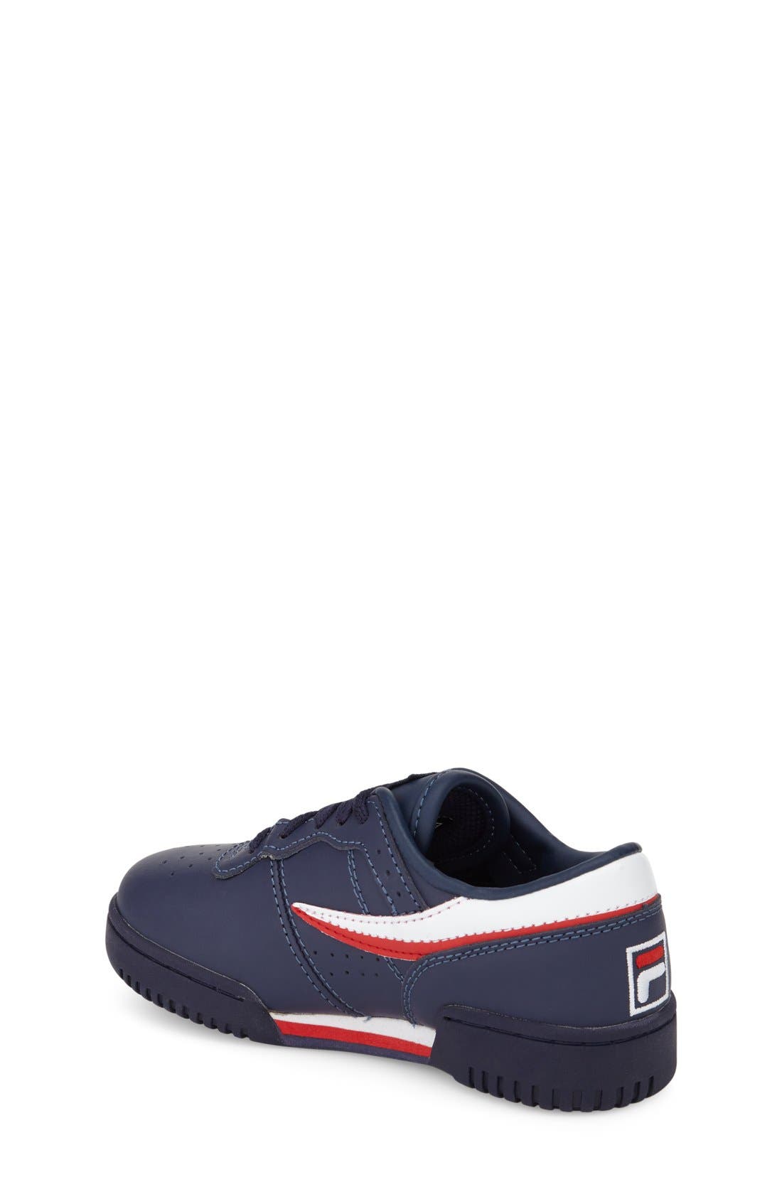 Original Sneaker, Alternate, color, NAVY/ RED/ WHITE