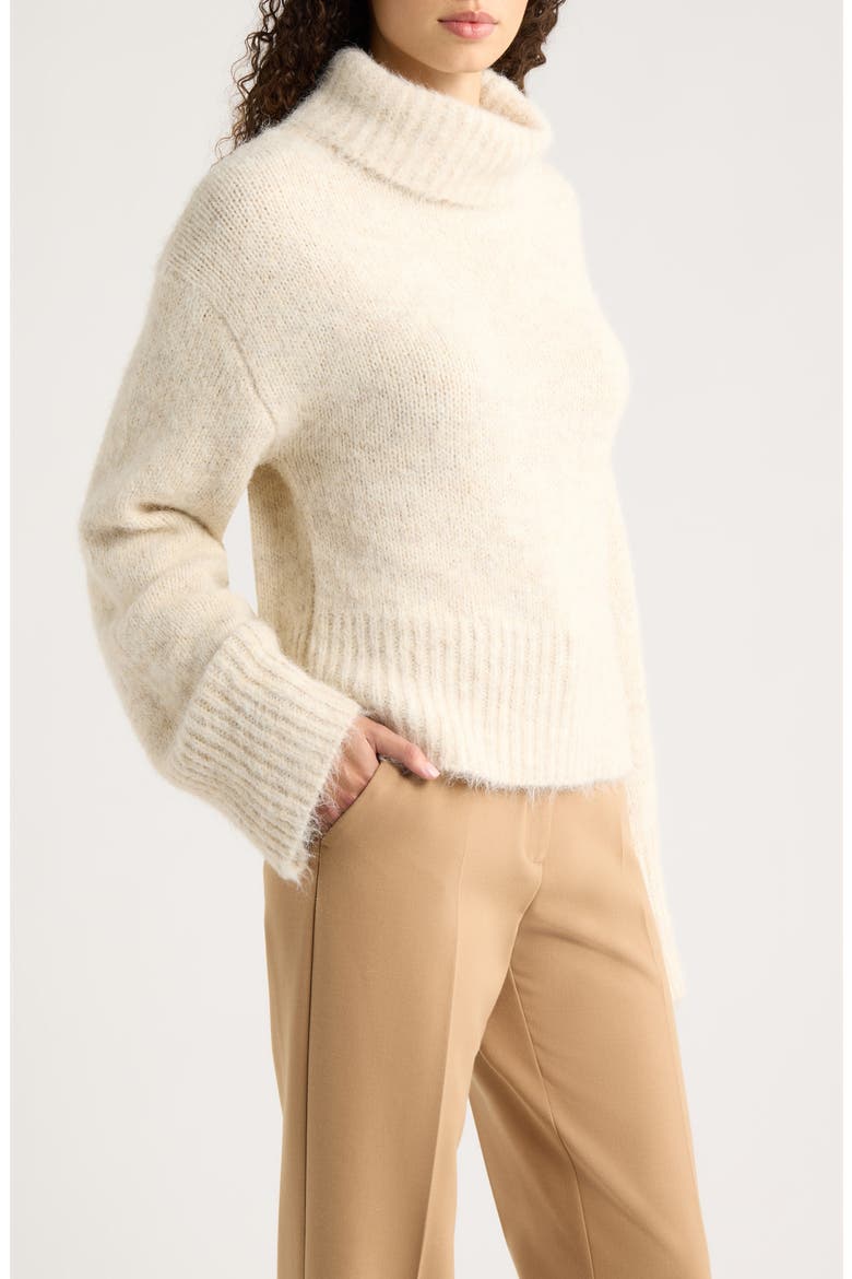 Turtleneck Sweater, Alternate, color, BEIGE