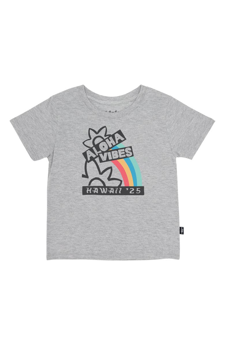 Feather 4 Arrow Kids' Aloha Vibes Vintage Graphic T-Shirt, Main, color, 