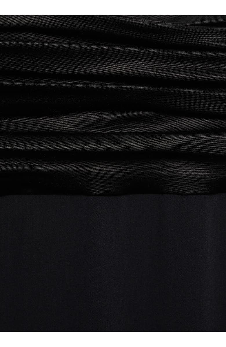 MANGO Draped Waist Skirt, Alternate, color,