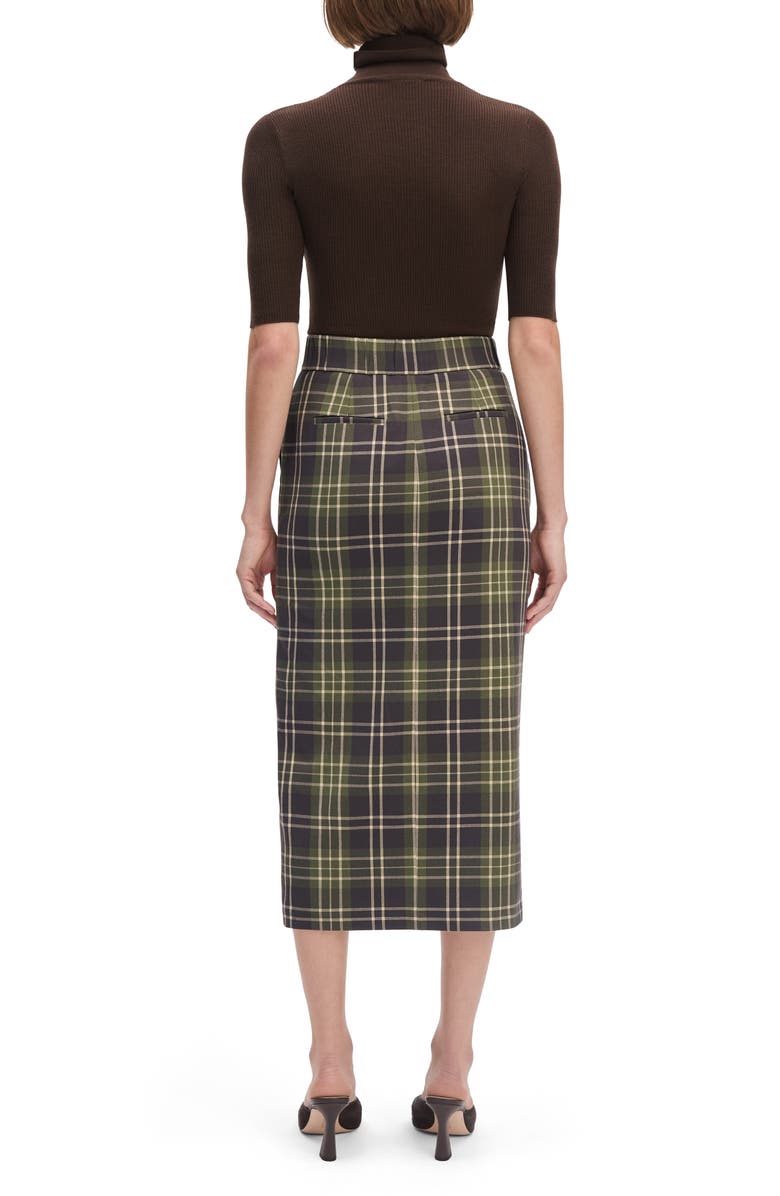 Favorite Daughter The Meyer Plaid Midi Skirt, Alternate, color, Countryside Plaid