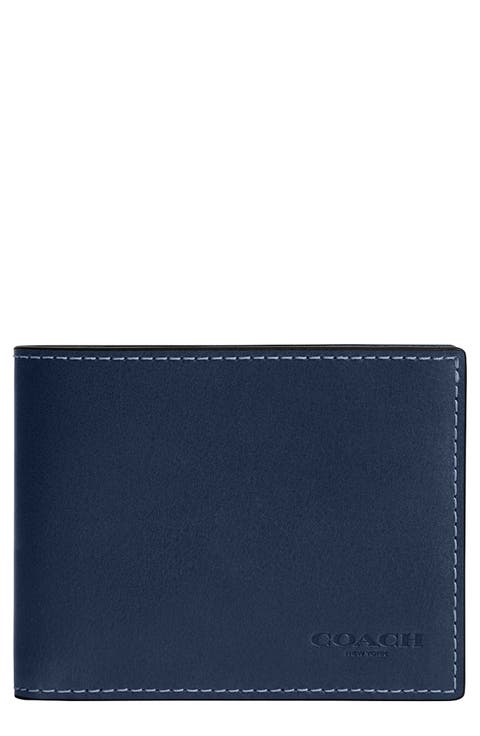 Slim Leather Bifold Wallet