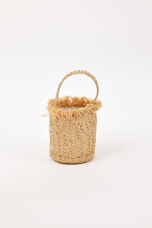 Hat Attack Margo Mini Fringe Bag in Natural at Nordstrom, Size Small
