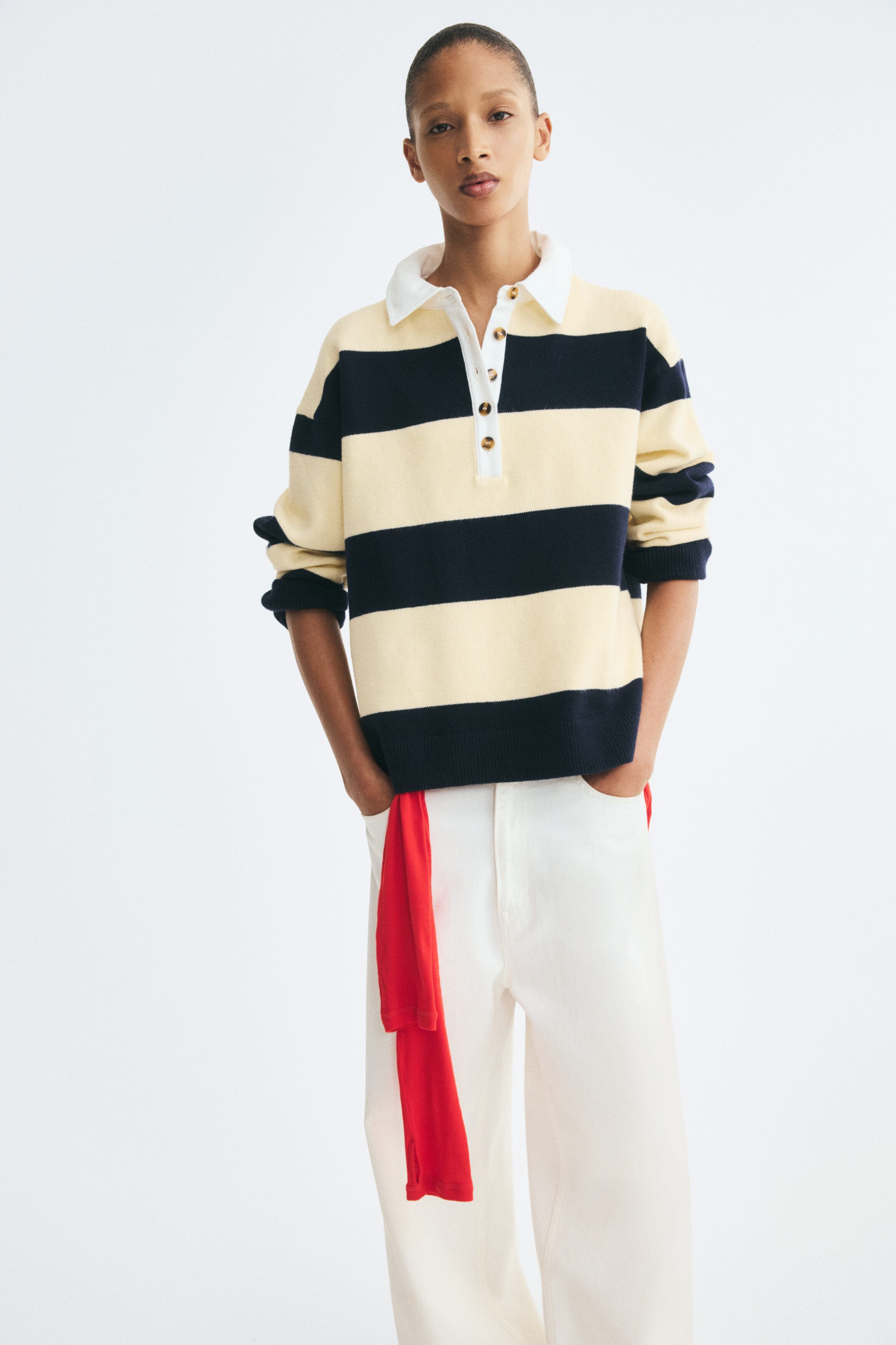selected Light yellow/black striped