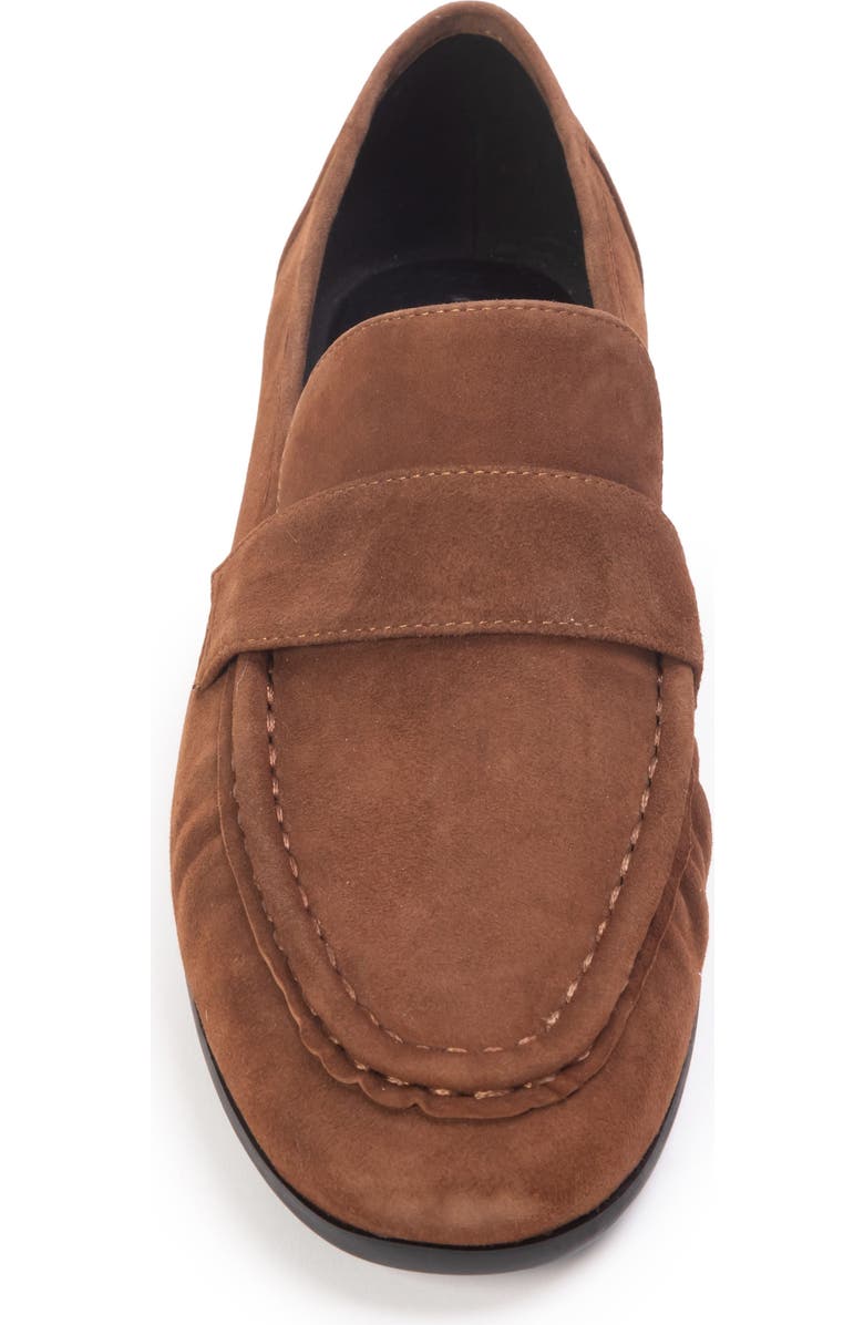BLACK SUEDE STUDIO Arrow Loafer, Alternate, color, Tobacco Suede