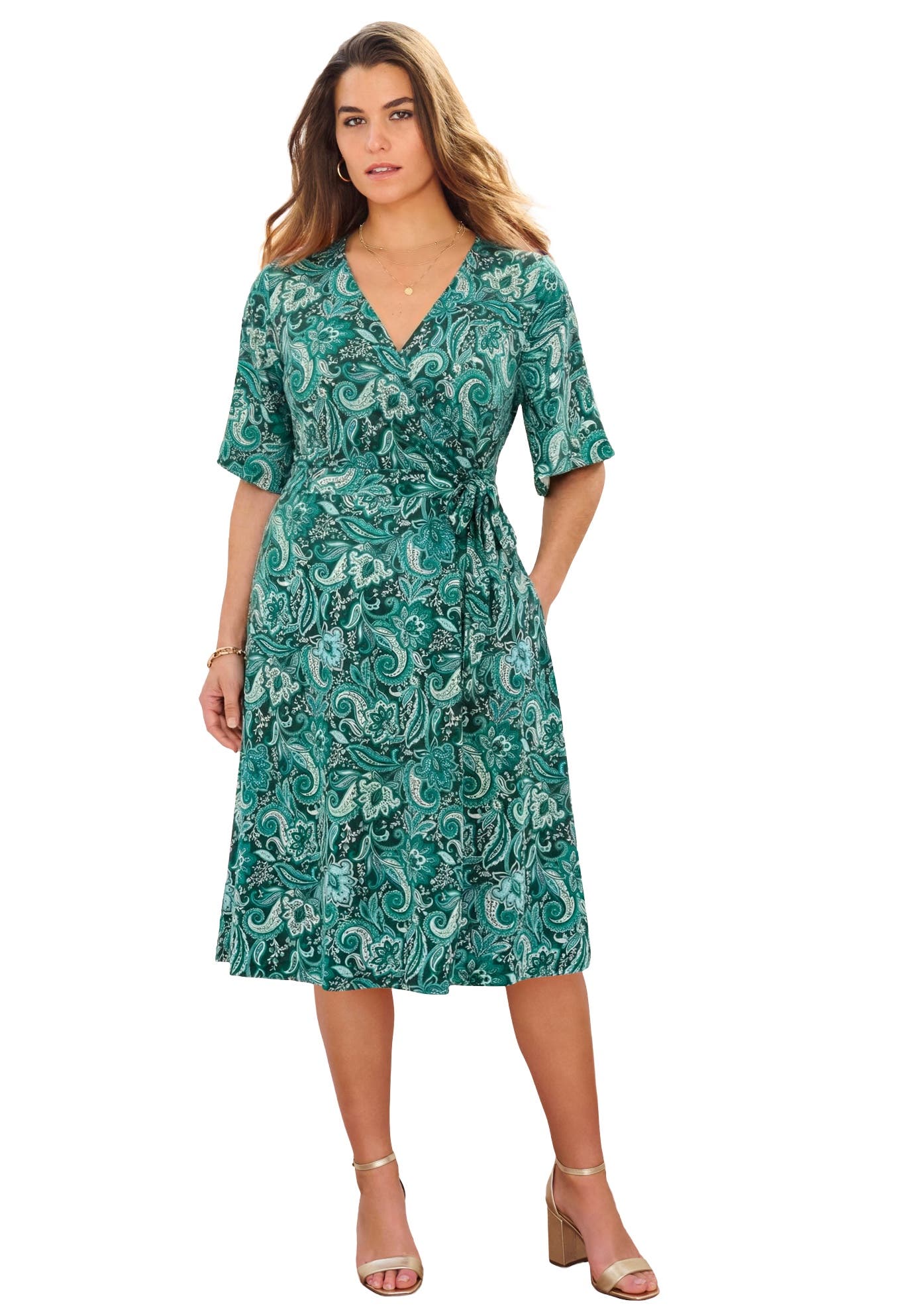 EMERALD RUSTIC PAISLEY