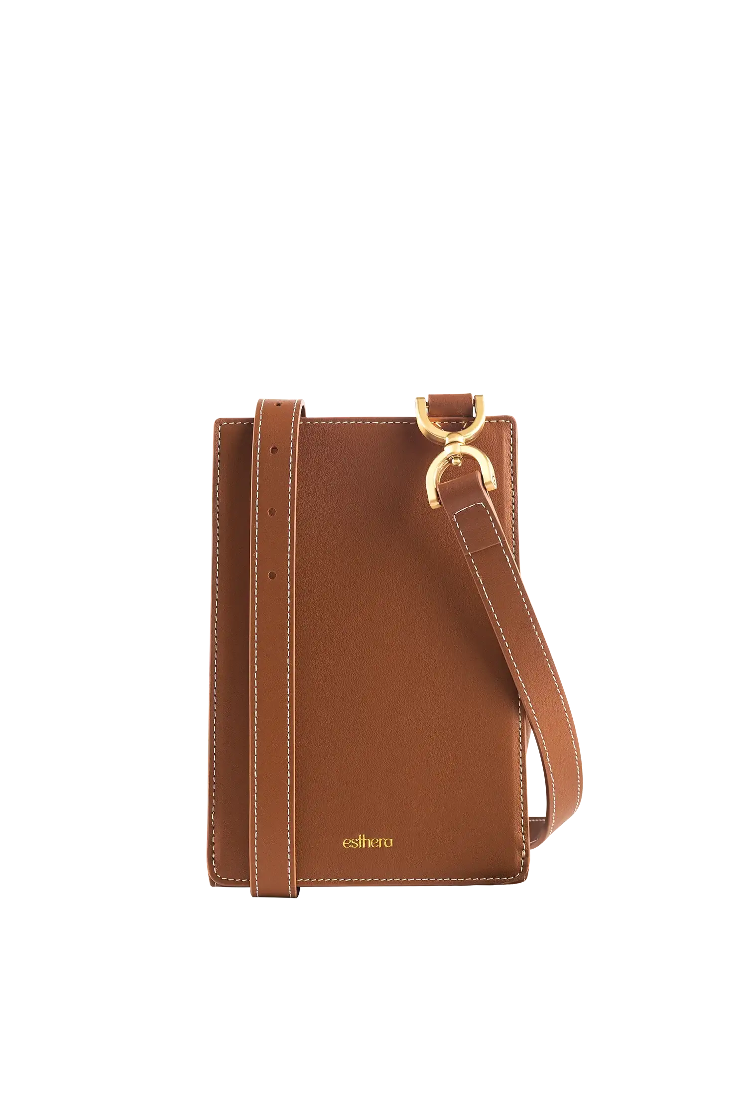 1PM Leather Crossbody Bag, Alternate, color, Caramel