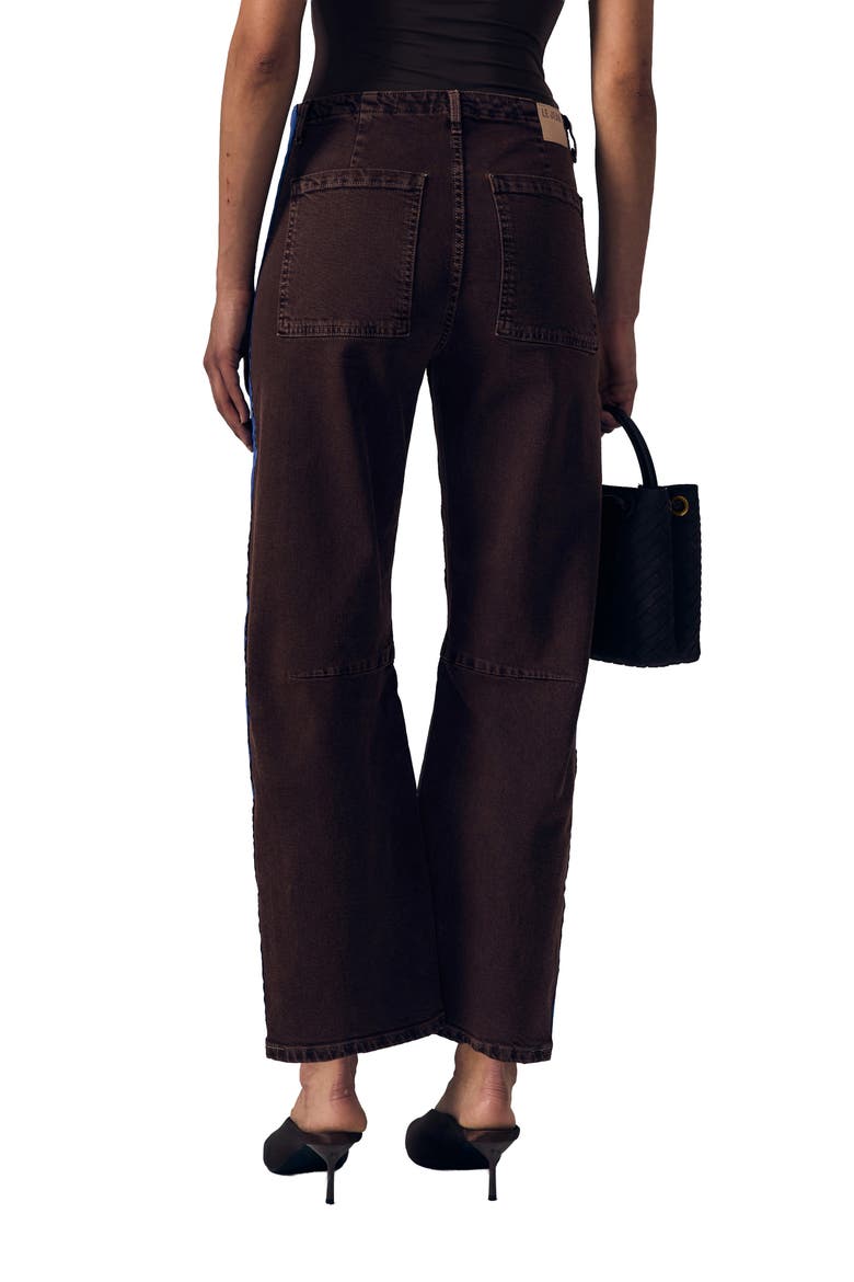 Track Utility Soft Barrel Leg Jeans, Alternate, color, ESPRESSO