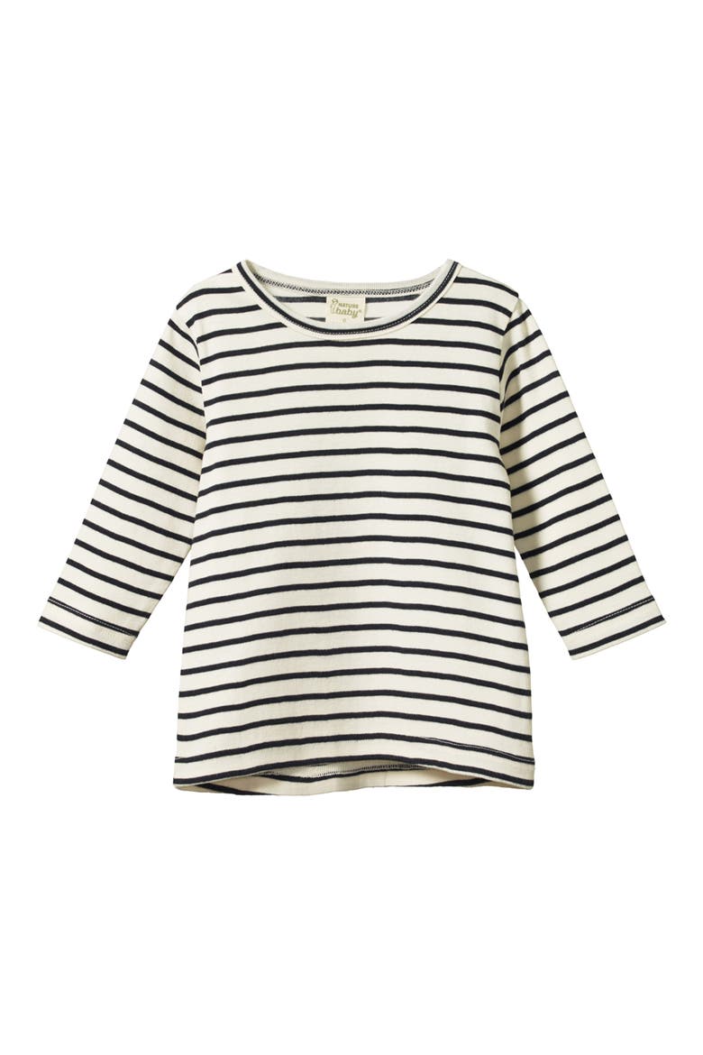 River Long Sleeve Tee, Main, color, NAVY SAILOR STRIPE