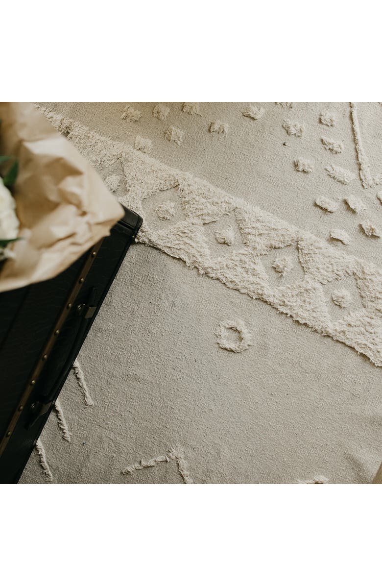 Lorena Canals Washable Rug Tribu, Alternate, color, Natural, Soil Brown