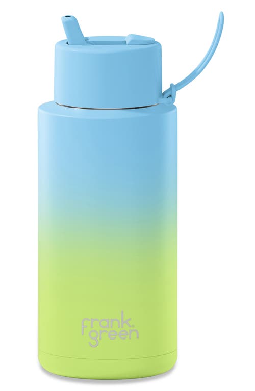 Frank Green 34-ounce Water Bottle In Green