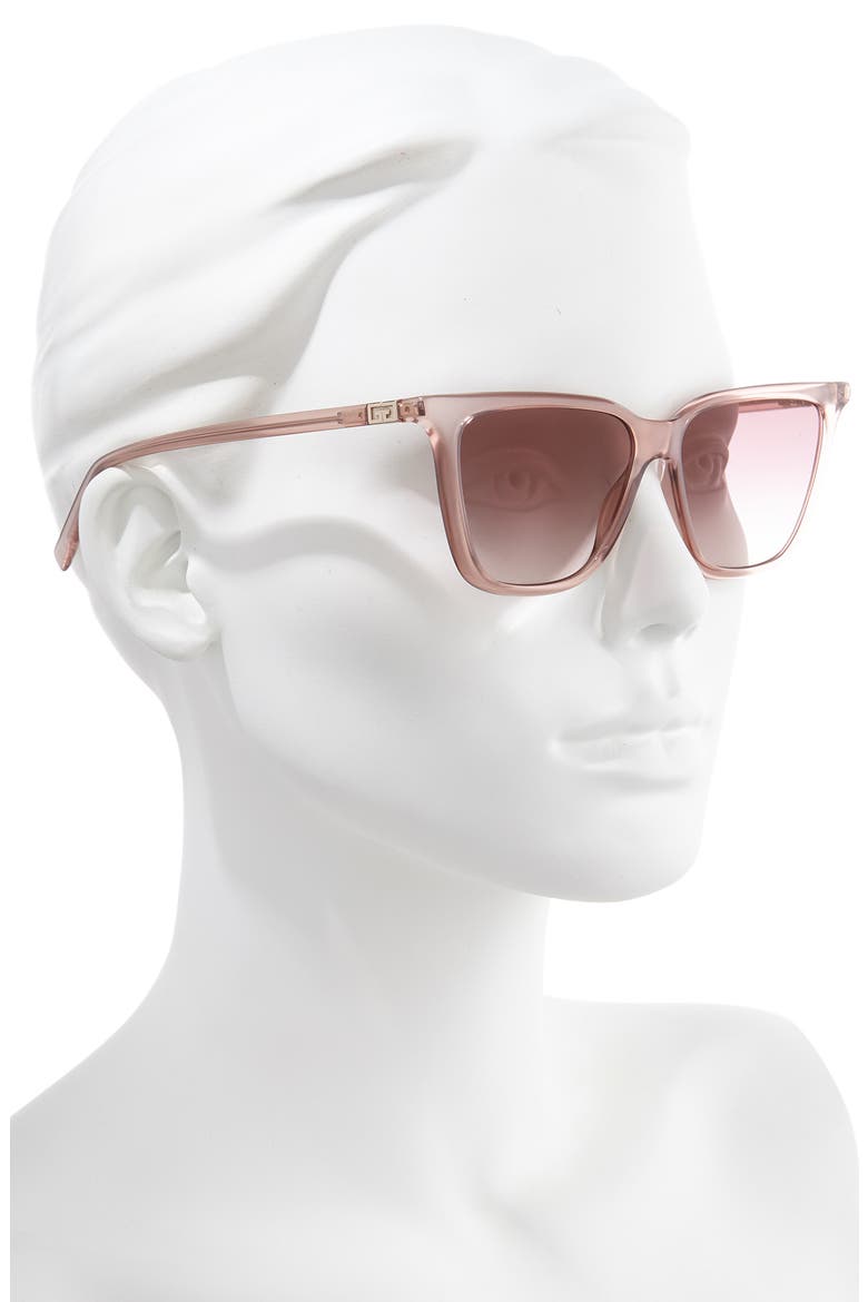 55mm Sunglasses, Alternate, color, PINK