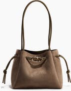 H&M Drawstring-detail Shoulder Bag