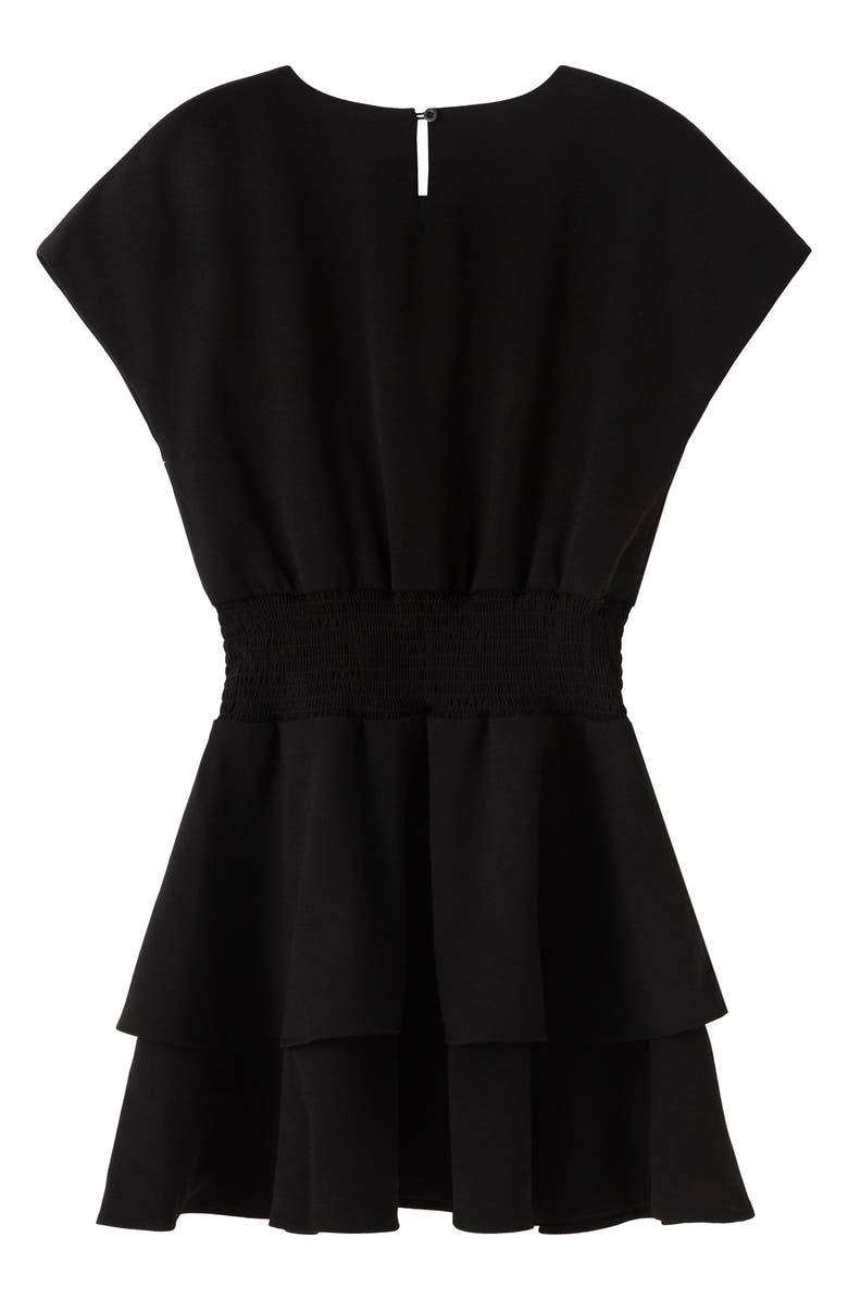 Habitual Girl Tiered Crepe Dress, Alternate, color, 