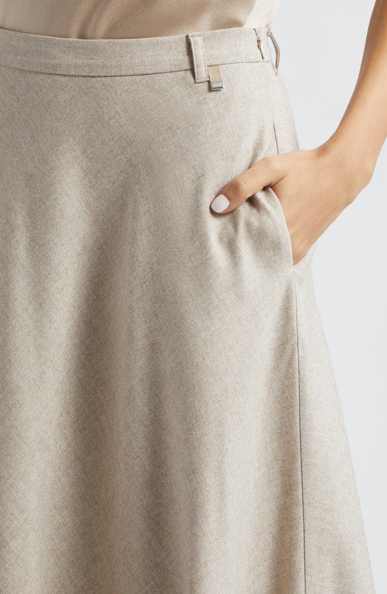 Herno Flannel Effect Skirt, Alternate, color, 