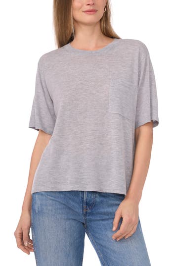 Halogen ® Pocket T-shirt In Gray