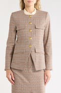 Veronica Beard Orrin Check Jacket