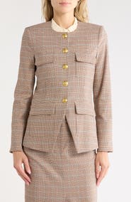 Veronica Beard Orrin Check Jacket