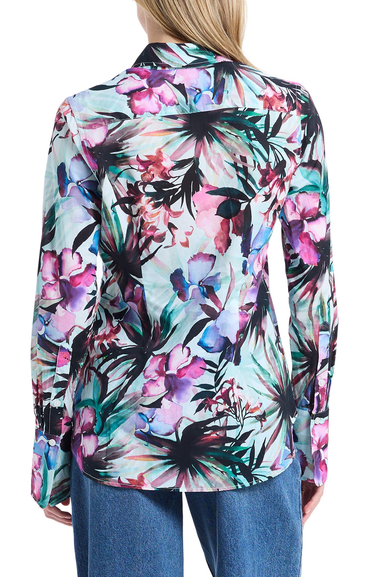 Priscilla Long Sleeve Woven Shirt - image 2