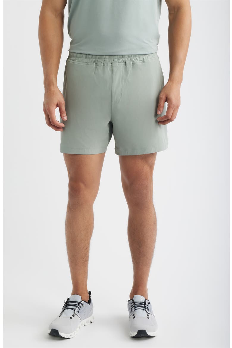 Circuit 5-Inch Lined Training Shorts, Main, color, GREEN SLATE