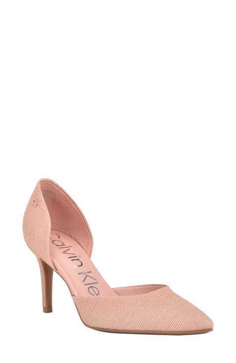 Light pink pumps women's best sale