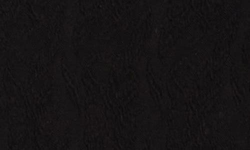 Elodie Scoop Neck Long Sleeve Seamless Crop Top In Black