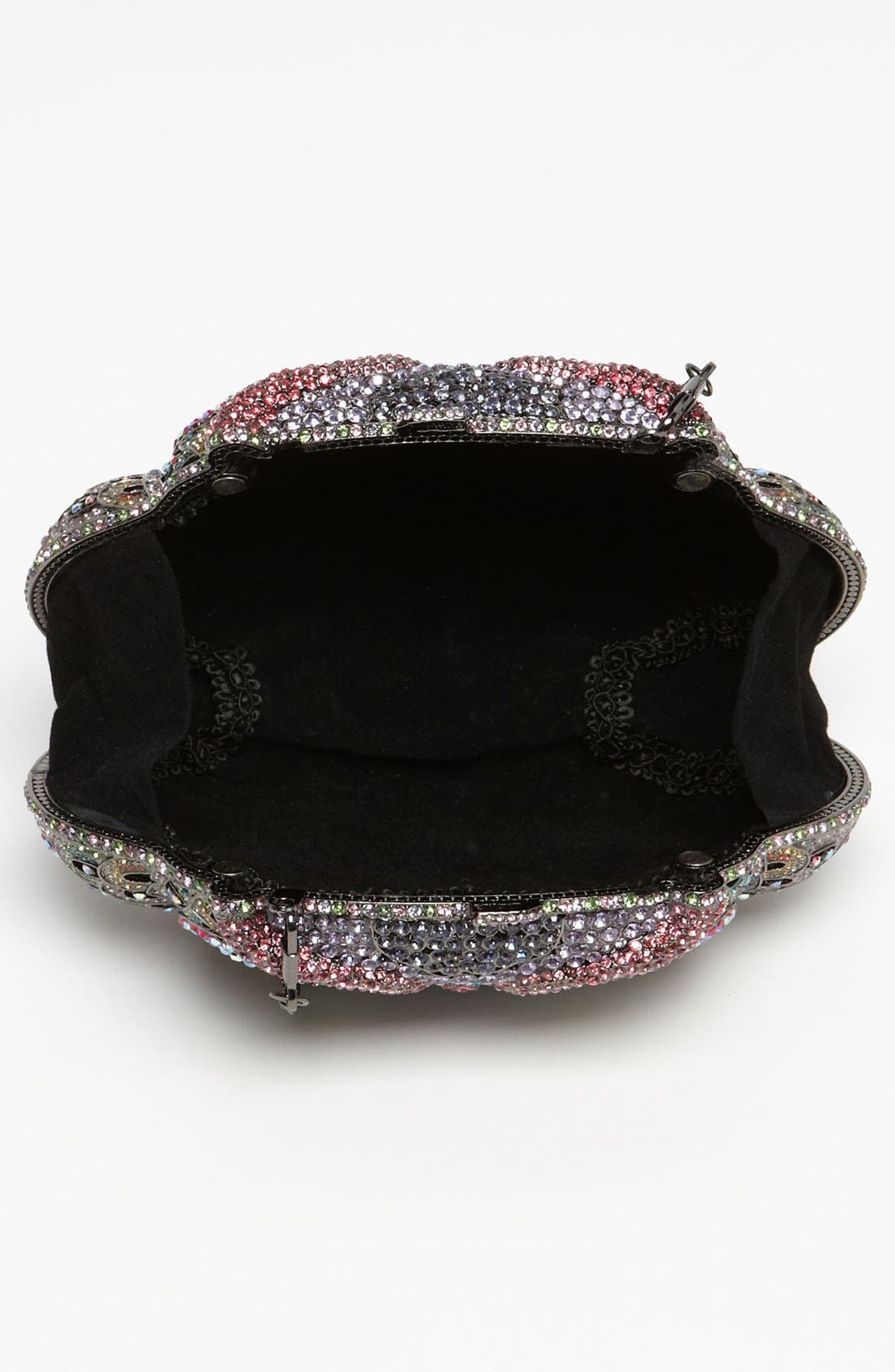 Natasha Couture Owl Clutch, Alternate, color, MULTI