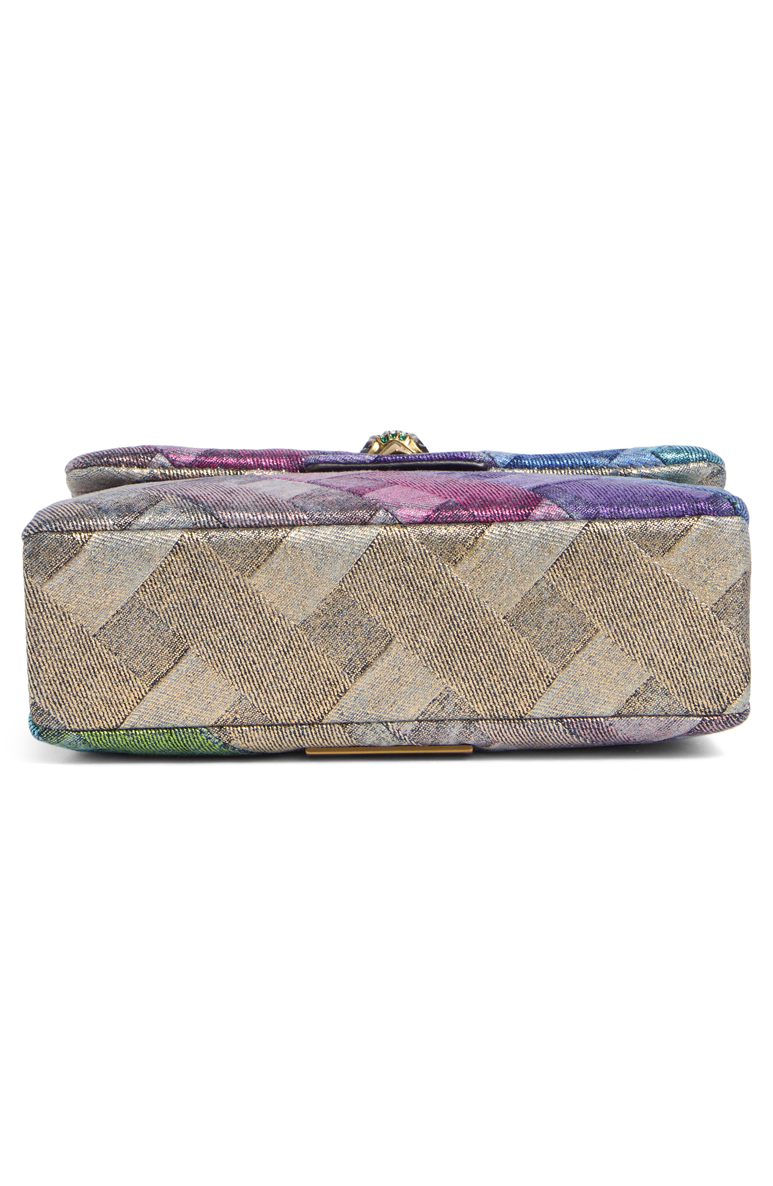 Kurt Geiger London Mini Kensington Quilted Convertible Shoulder Bag, Alternate, color, Rainbow Multi