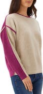 Karen Kane Colorblock Crewneck Sweater