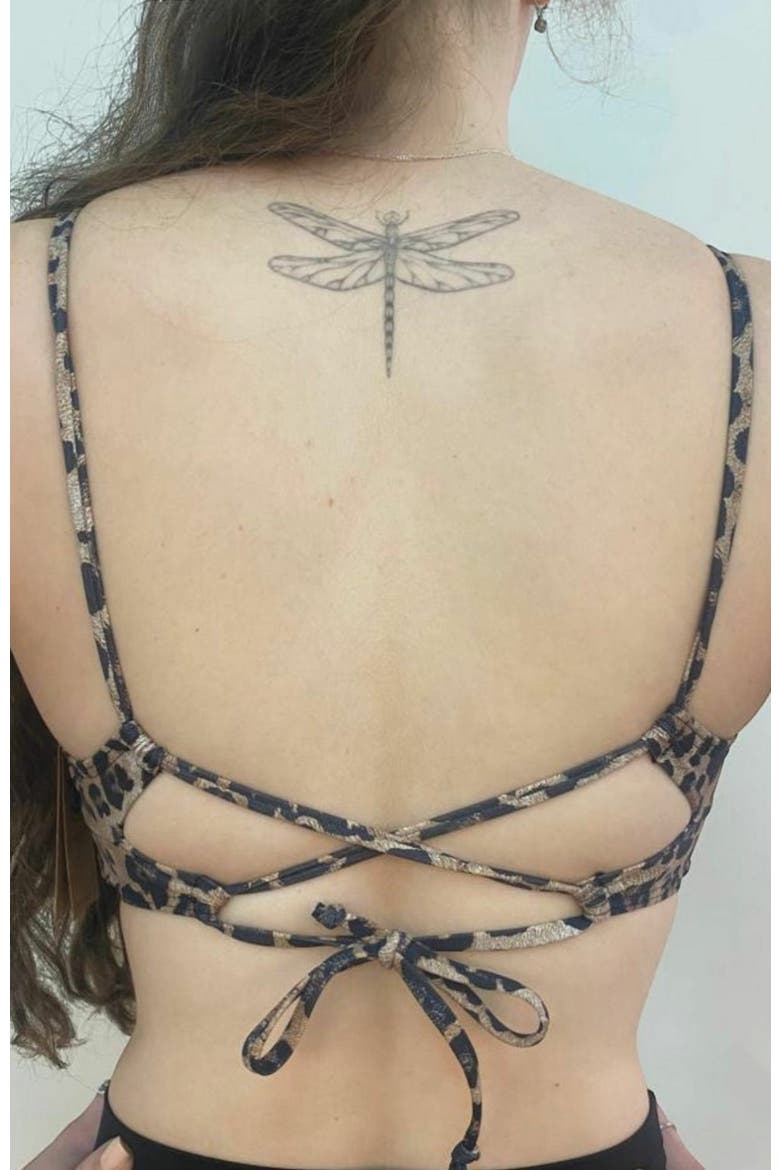 Bikini Top Jordan, Alternate, color, Leopard