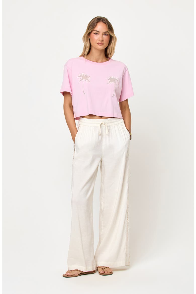 Core Cover-Up T-Shirt, Alternate, color, ROSEWATER/ NATURAL