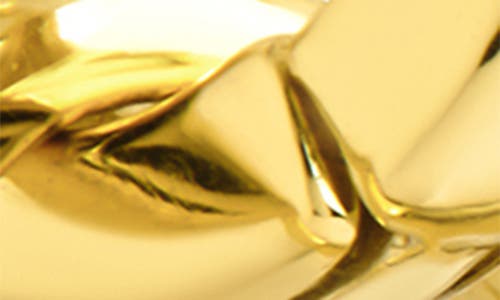 Sterling Forever Tommy Link Drop Earrings In Gold