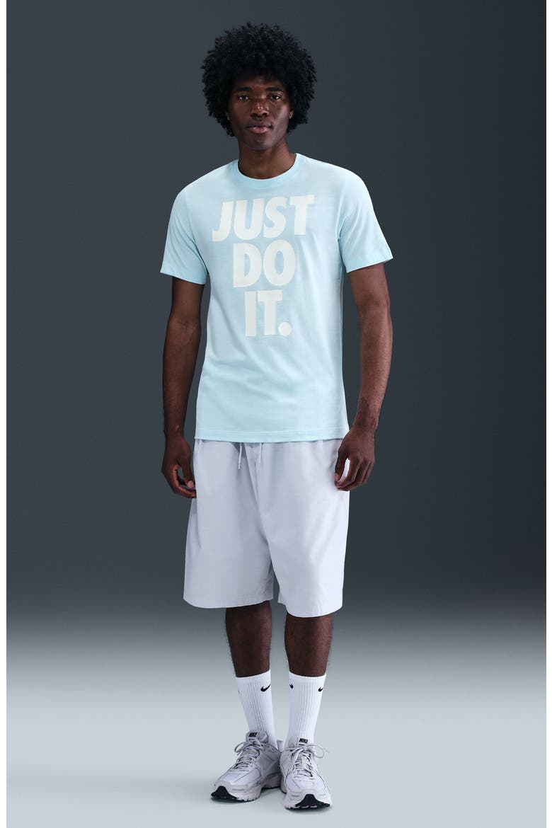 Just Do It Graphic T-Shirt, Alternate, color, GLACIER BLUE