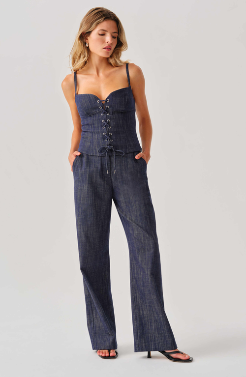 Leman Mercer Juliette Pant In Blue