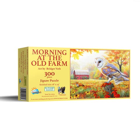 Morning at the Old Farm 300 piece Jigsaw Puzzle for Adults