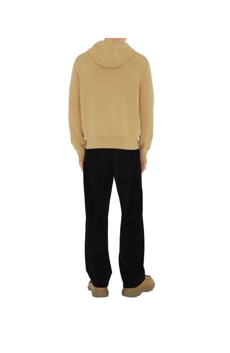 Burberry B Shield Wool Blend Hoodie, Alternate, color,
