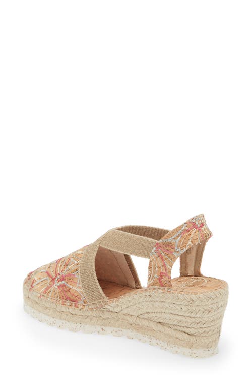 Toni Pons Terra Espadrille Wedge Sandal In Multi Cork