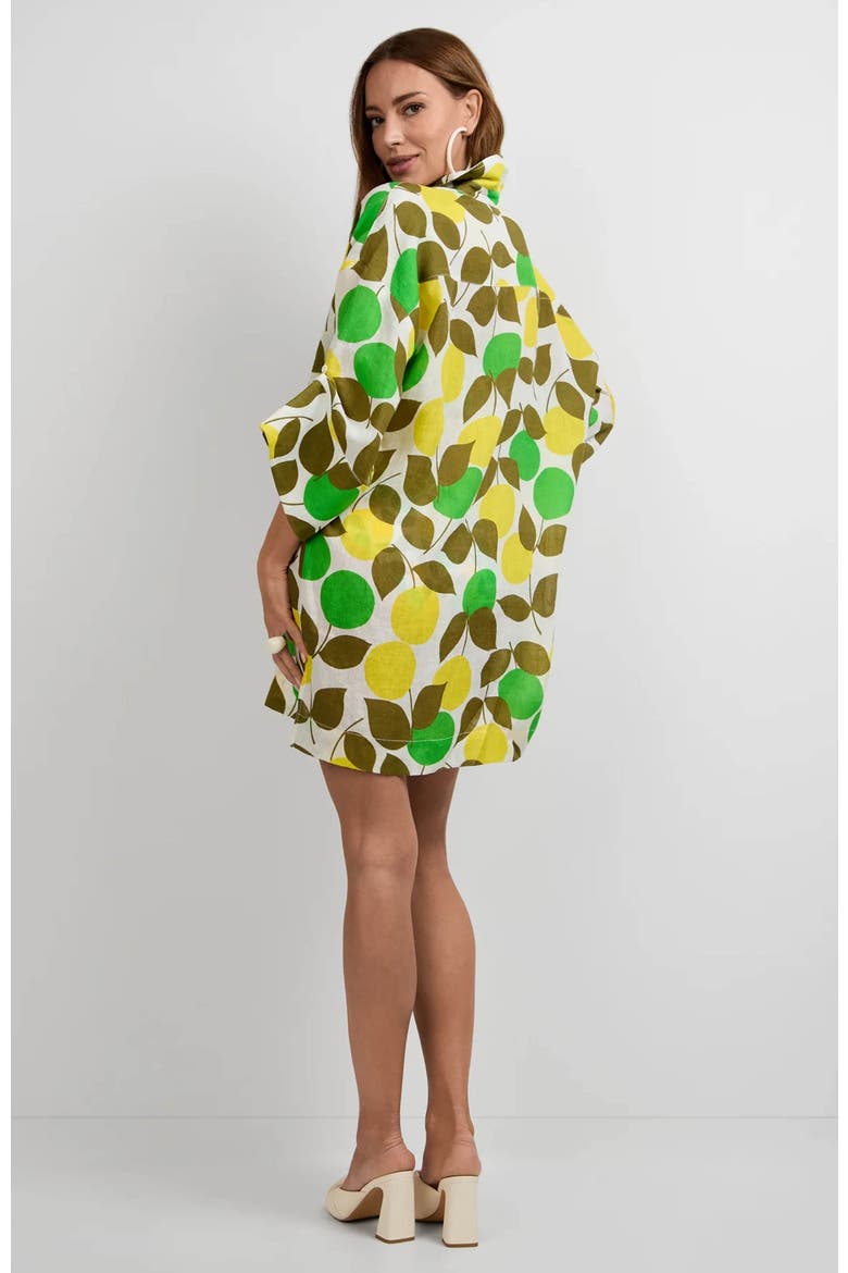 Opponent Limone Print Dress, Alternate, color, Limone Print