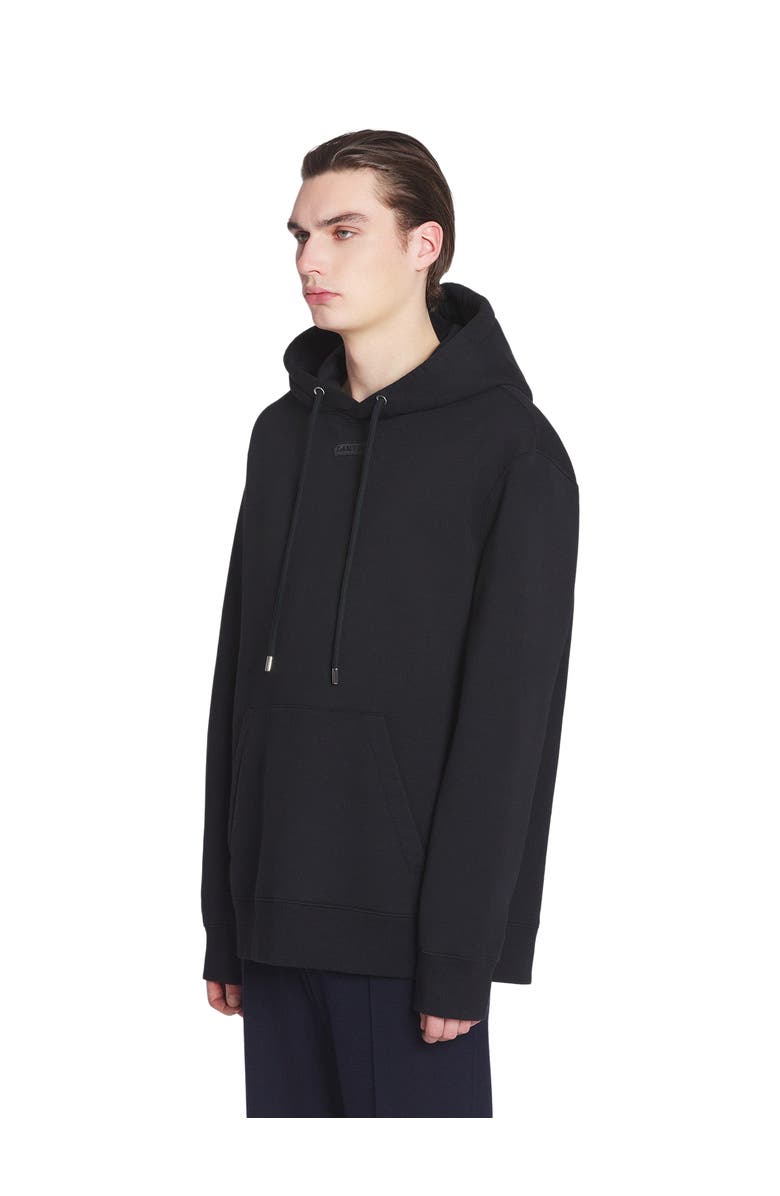 Lanvin Detail Loose-fitting Hoodie, Alternate, color, Black
