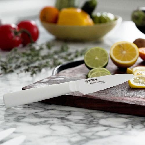 Kyocera Innovationwhite 3-inch Ceramic Paring Knife, White Blade In White