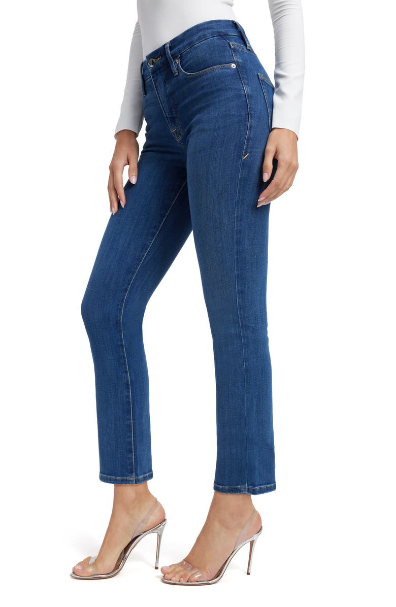 Good American Good Legs Straight Leg Jeans, Alternate, color, Blue007