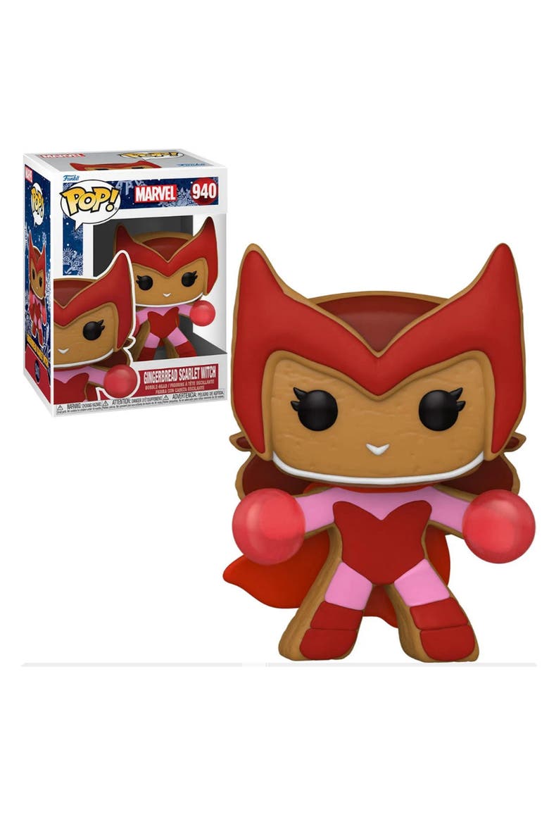 Scarlet Witch (Gingerbread) Marvel Funko Pop! Holiday, Main, color, Multi-Color