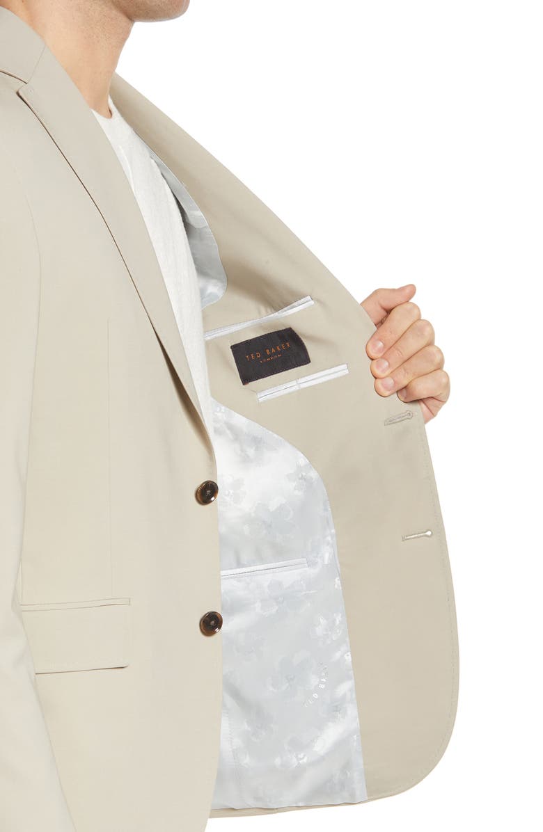 Ted Baker London Roger Slim Fit Stretch Wool Suit, Alternate, color, 