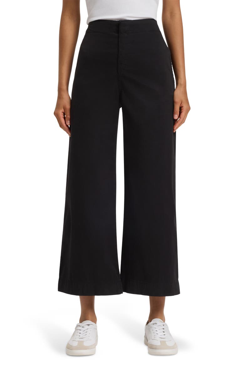 Tahiana High Waist Wide Leg Pants, Main, color, BLK