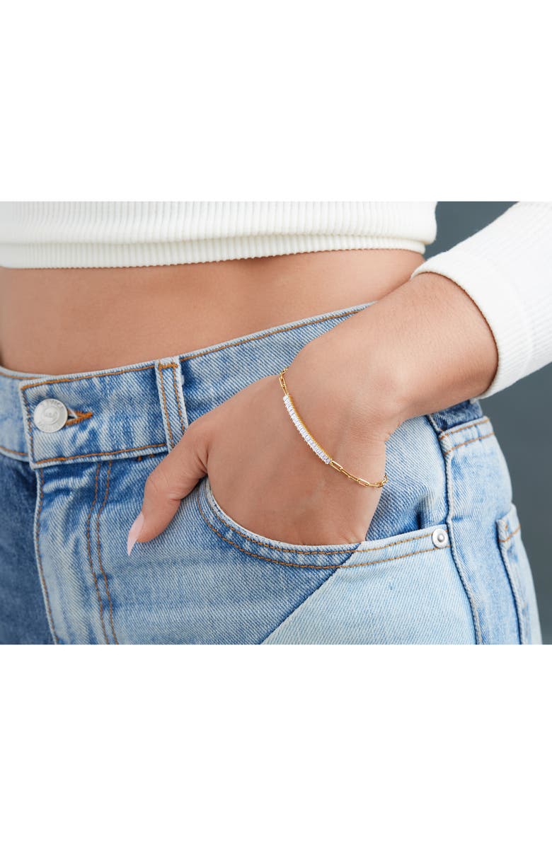 Bony Levy Varda Baguette Diamond Luxe Bracelet, Alternate, color, 